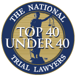 Top 40 Under 40 Badge